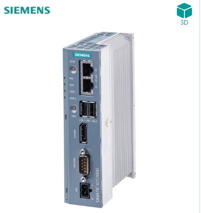 SIMATIC IOT2050，双核， 2x GB 以太网 RJ45； 显示端口； 2x USB2.0， SD 卡槽， 24V DC 工业供电
